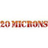 20MICRONS logo